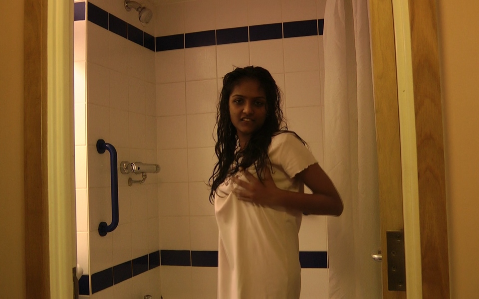 Gal038 Amateur indian babe divya in shower asking you to